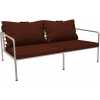 Houe Avon 2 Seater Outdoor Sofa - Rust & White