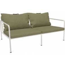 Houe Avon 2 Seater Outdoor Sofa - Leaf & White