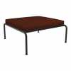 Houe Avon Outdoor Footstool - Rust & Black