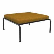 Houe Avon Outdoor Footstool - Dijon & Black