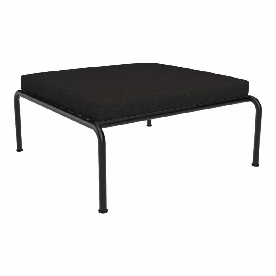 Houe Avon Footstool - Char & Black