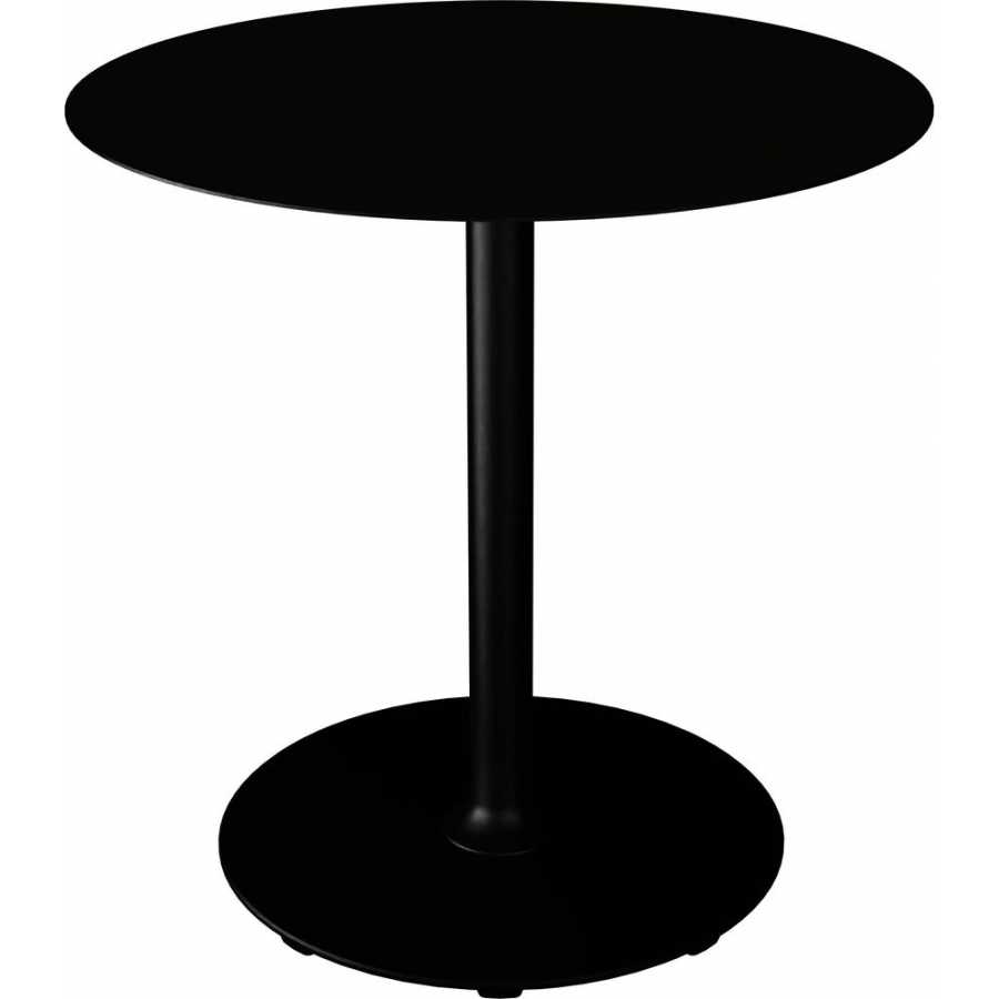 Houe Pico Round Outdoor Bistro Table - Black - Large