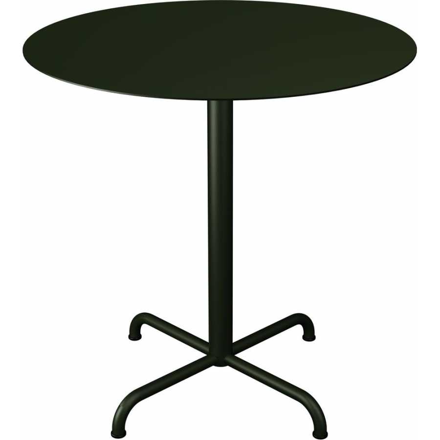 Houe Pico Round Cross Outdoor Bistro Table - Green - Large