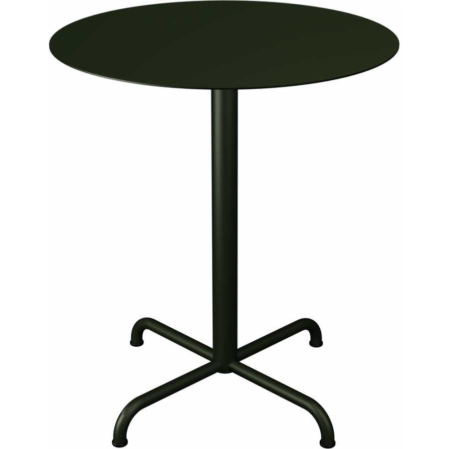 Houe Pico Round Cross Outdoor Bistro Table - Green - Small