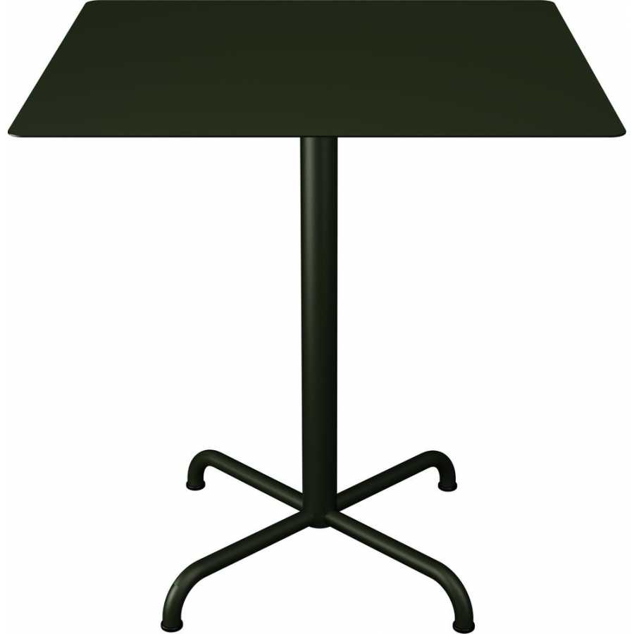 Houe Pico Square Cross Outdoor Bistro Table - Green - Large