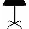 Houe Pico Square Cross Bistro Table - Black