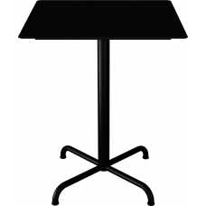 Houe Pico Square Cross Bistro Table - Black