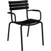 Houe Alua Outdoor Dining Chair With Arms - Black