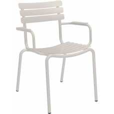 Houe Alua Outdoor Dining Chair With Arms - White