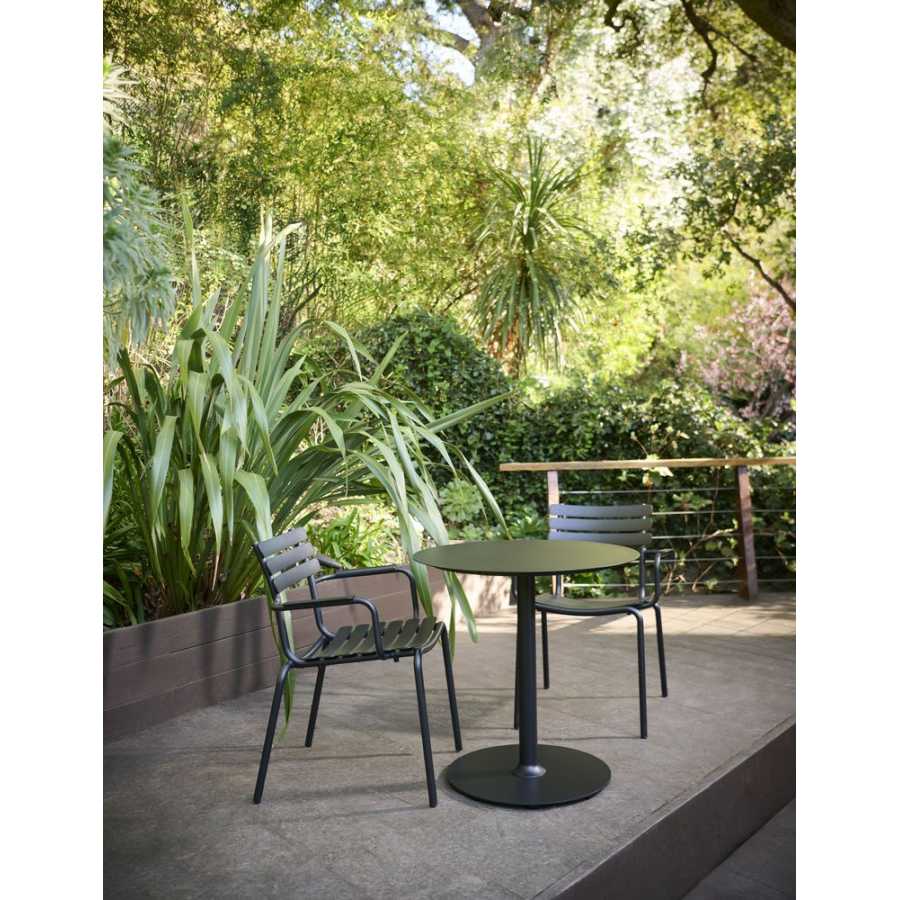 Houe Alua Outdoor Dining Chair With Arms - Black