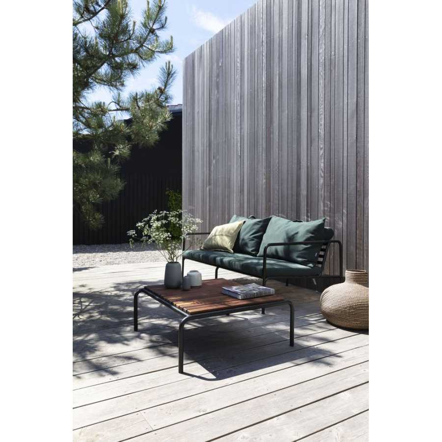 Houe Avon 2 Seater Outdoor Sofa - Alpine & Black