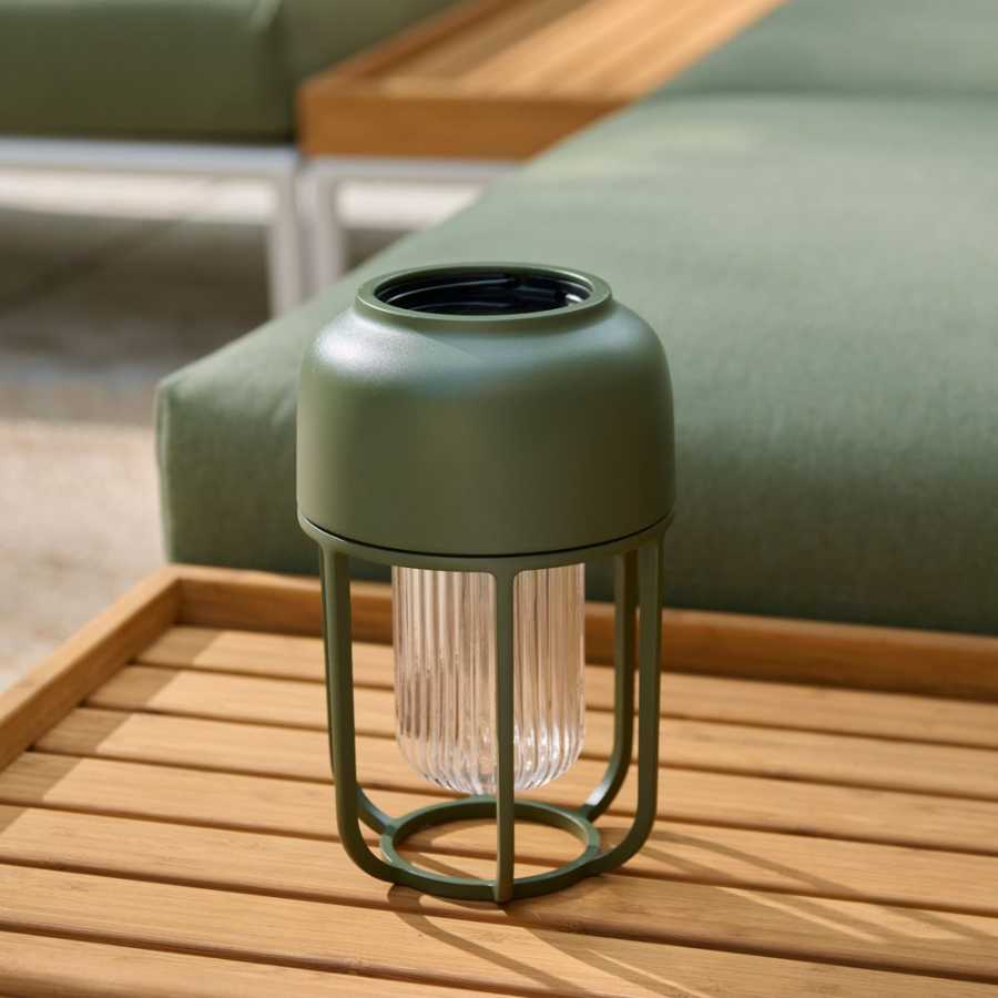 Houe Light No.1 Outdoor Battery Lamp - Laurel Green