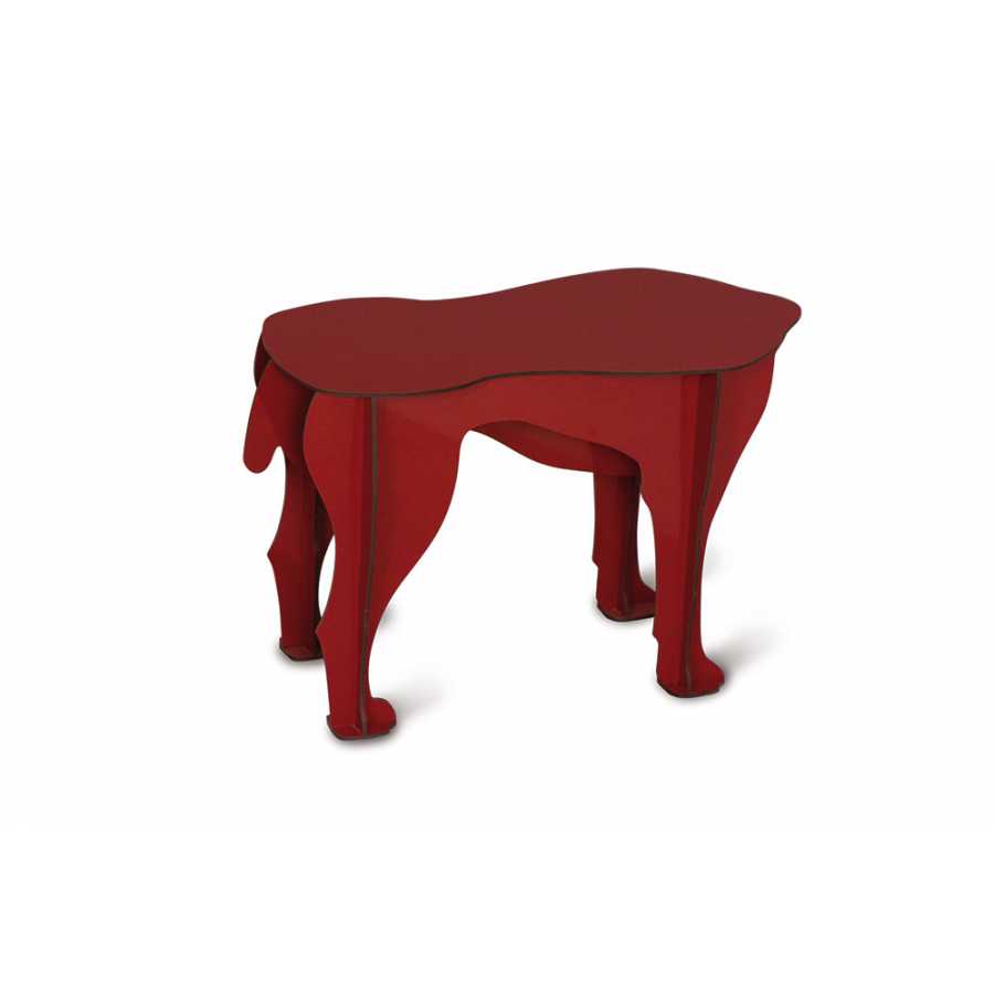 ibride Sultan Dog Stool - Red