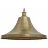 Industville Brooklyn Giant Bell Pendant Light - 20 Inch - Brass