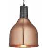 Industville Sleek Cone Pendant Light - 7 Inch - Copper