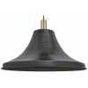 Industville Sleek Giant Bell Pendant Light - 20 Inch - Pewter