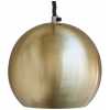 Industville The Globe 1 Collection Pendant Light - Brass