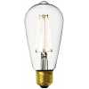 Industville Vintage Edison Pear Old Filament Dimmable LED Light Bulb - E27 7W ST64 - Clear