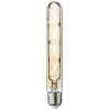 Industville Vintage Edison Cylinder Old Filament Dimmable LED Light Bulb - E27 5W T30 - Amber