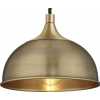 Industville Chelsea Dome Pendant Light - Brass