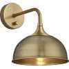 Industville Chelsea Dome Wall Light - Brass