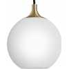 Industville Chelsea Opal Glass Globe Pendant Light - 9 Inch