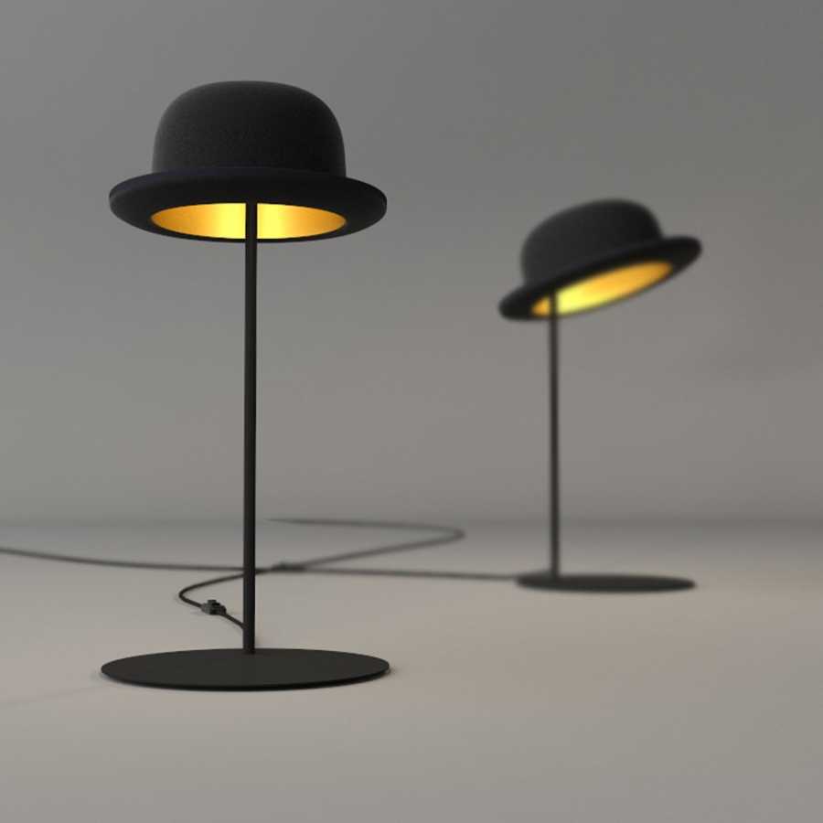 Innermost Jeeves Bowler Hat Table Lamp by Jake Phipps