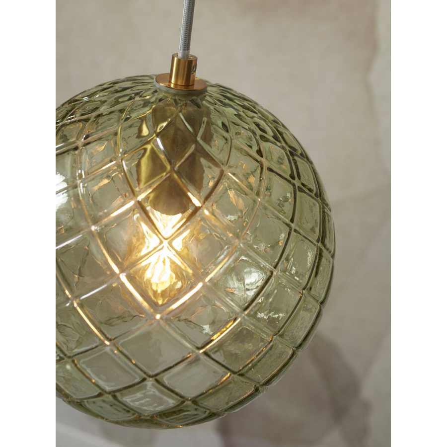 Its About RoMi Venice Globe Pendant Light - Green & Gold