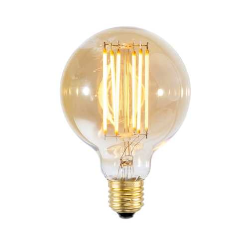 Its About RoMi E27 4.5W Medium Globe Filament LED Light Bulb