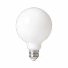 Its About RoMi E27 6W Medium Globe Warm White Opal LED Light Bulb