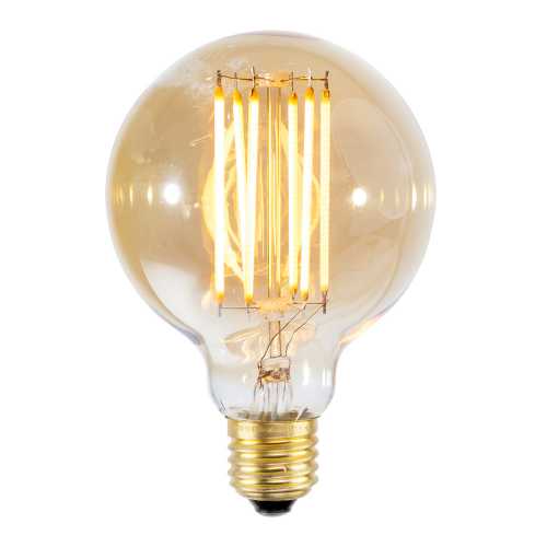 Its About RoMi E27 4.5W Large Globe Filament LED Light Bulb