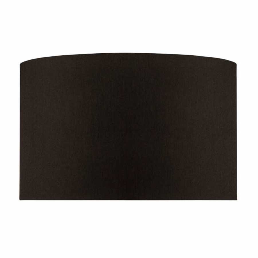 It's About RoMi Handmade Fabric Shade - 40 x 25 - Dark Brown