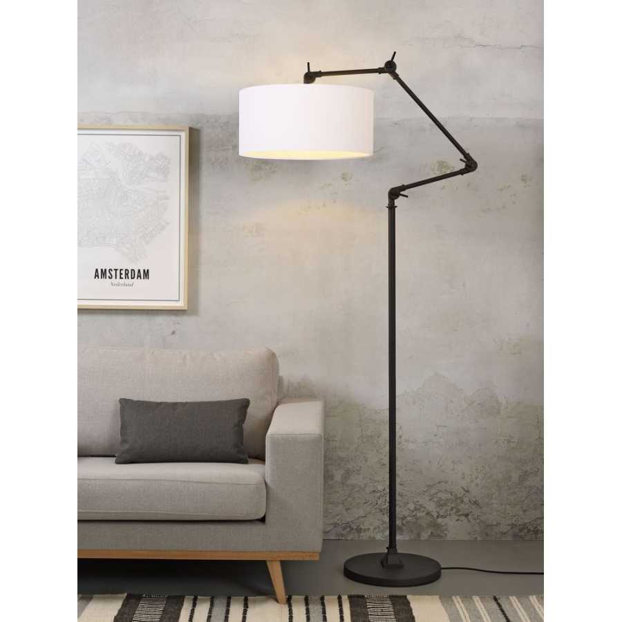 Its About RoMi Amsterdam Floor Lamp - Black & White