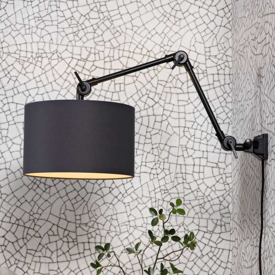 Its About RoMi Amsterdam Long Arm Wall Light - Black
