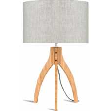 Good&Mojo Annapurna Table Lamp - Light Linen & Natural