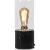 Its About RoMi Athens Glass Table Lamp - Black