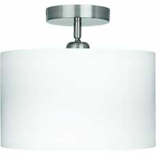 Its About RoMi Bonn Ceiling Light - White & Nickel