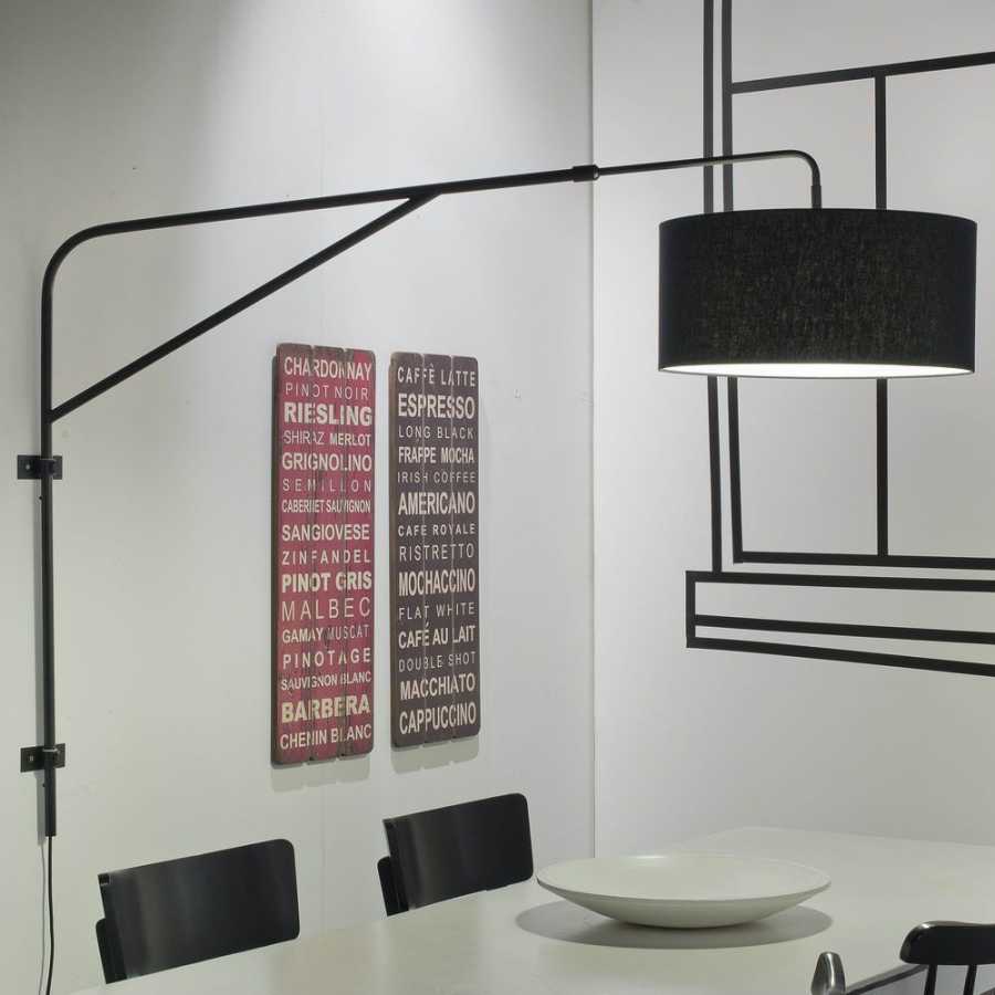 Its About RoMi Brighton Wall Light - Black - Small