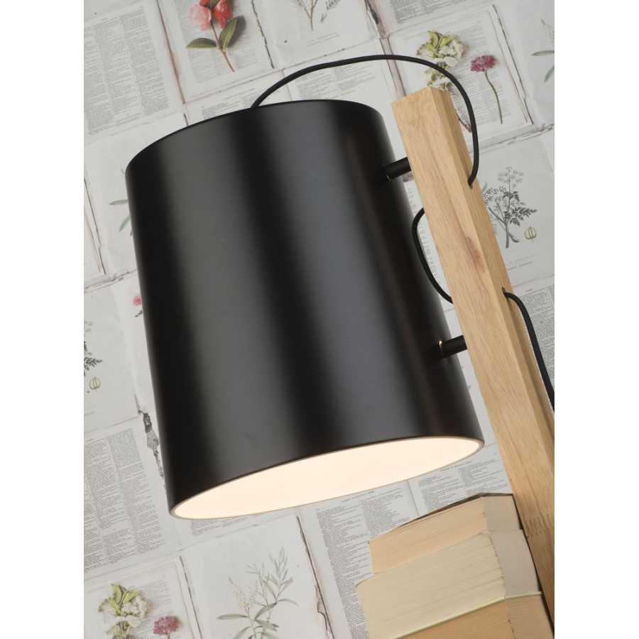 Its About RoMi Cambridge Floor Lamp - Natural & Black