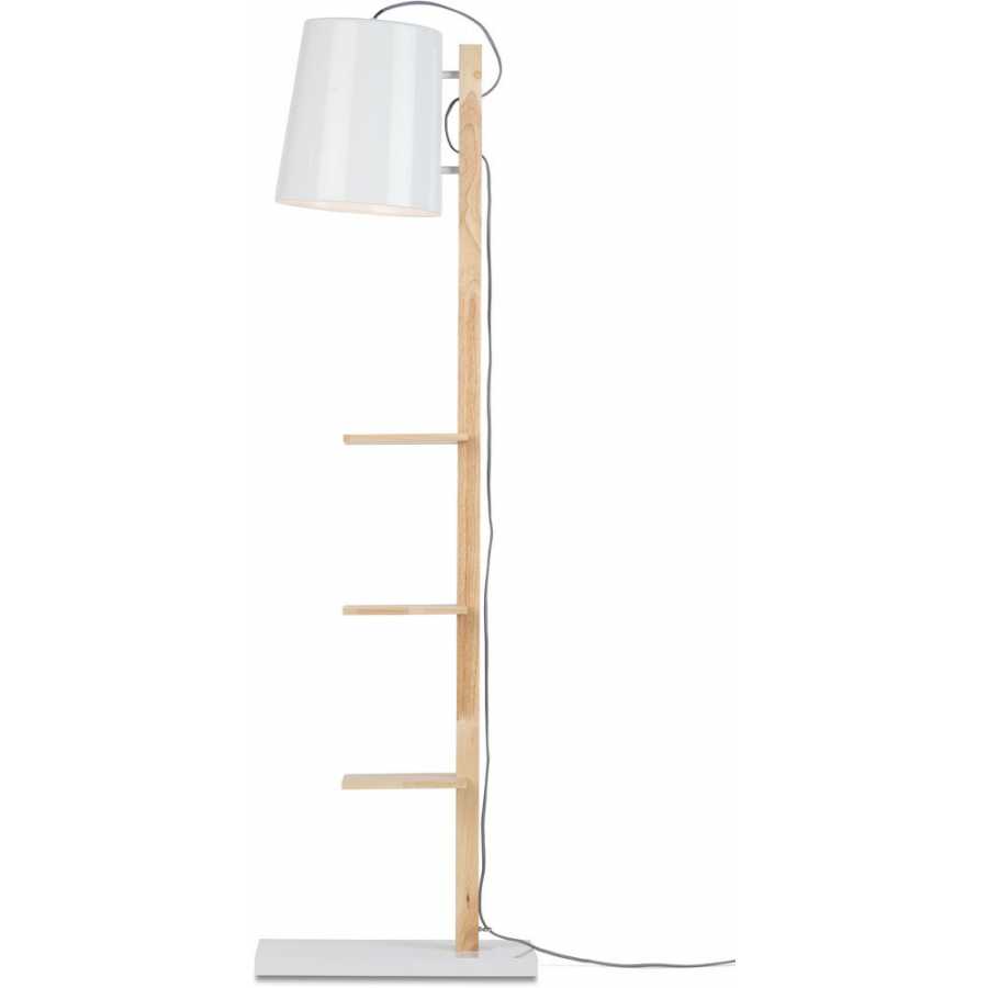 Its About RoMi Cambridge Floor Lamp - Natural & White