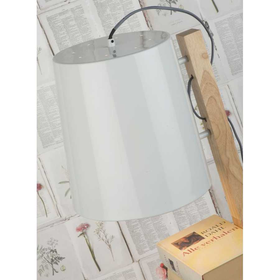 Its About RoMi Cambridge Floor Lamp - Natural & White