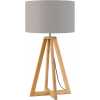 Good&Mojo Everest Table Lamp - Light Grey & Natural