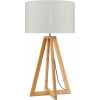 Good&Mojo Everest Table Lamp - Light Linen & Natural