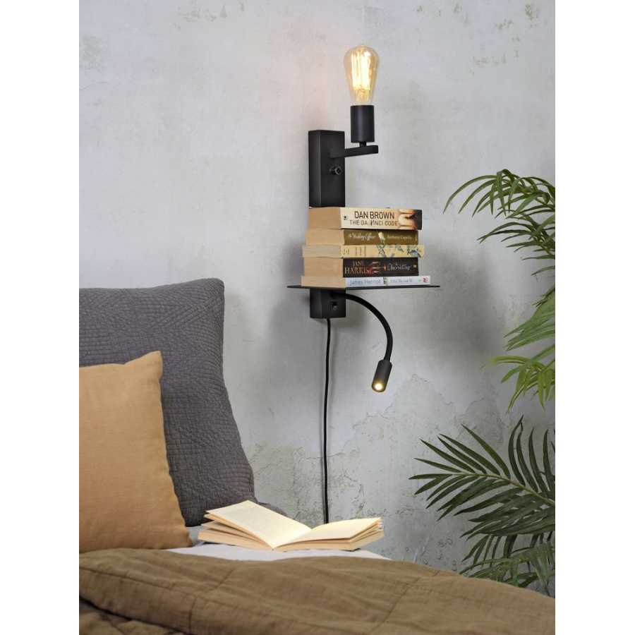 Its About RoMi Florence Tall Wall Light - Black