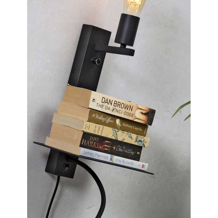 Its About RoMi Florence Tall Wall Light - Black