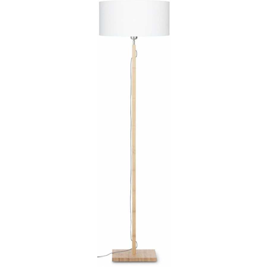 Good&Mojo Fuji Floor Lamp - White & Natural