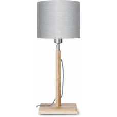 Good&Mojo Fuji Table Lamp - Light Grey & Natural