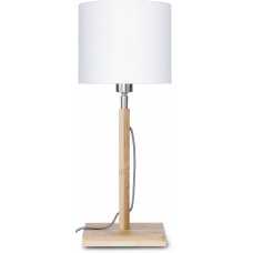 Good&Mojo Fuji Table Lamp - White & Natural