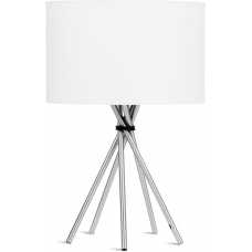 Its About RoMi Lima Table Lamp - White & Nickel