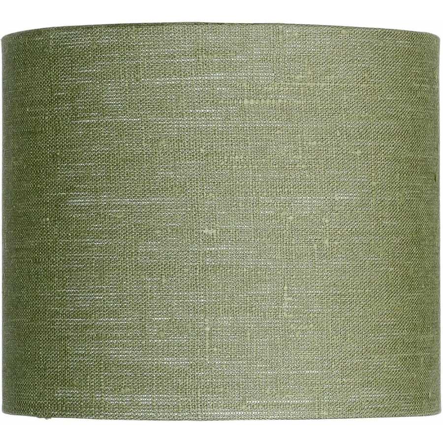 Its About RoMi Lin Lamp Shade - Forest Green & Linen